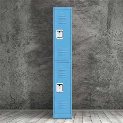 Locker 2 Drws Glas